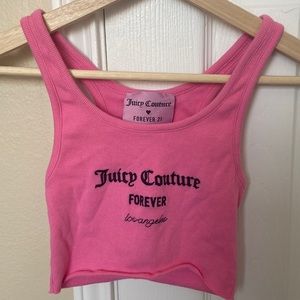 Forever 21 Juicy Couture Crop Top